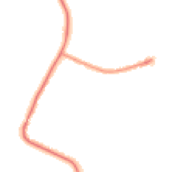 Night-time road noise heatmap for RM12 4AU