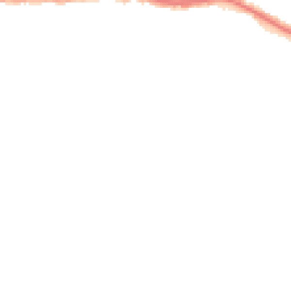 Night-time road noise heatmap for RM12 4JU