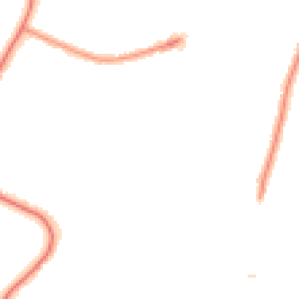 Night-time road noise heatmap for RM12 5DJ
