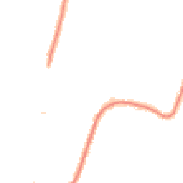 Night-time road noise heatmap for RM12 5RU