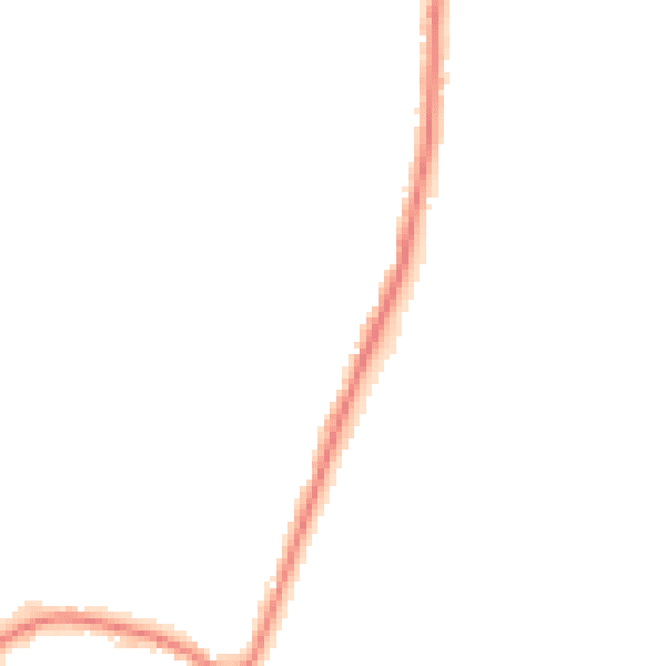 Night-time road noise heatmap for RM12 6RN