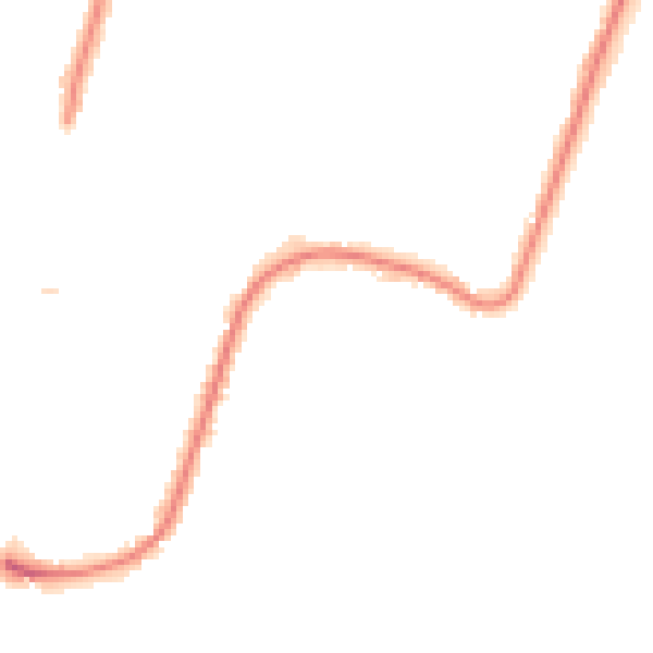 Night-time road noise heatmap for RM12 6TX