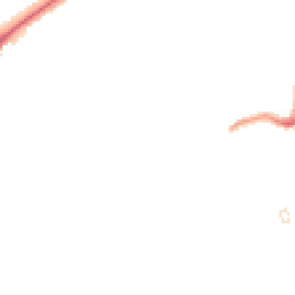 Night-time road noise heatmap for RM2 5BA