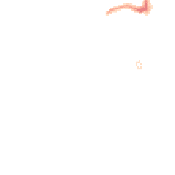 Night-time road noise heatmap for RM2 5SH