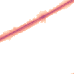 Night-time road noise heatmap for RM3 0DT