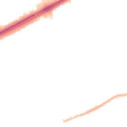 Night-time road noise heatmap for RM3 0EN