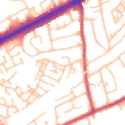 Daytime road noise heatmap for RM3 0FH