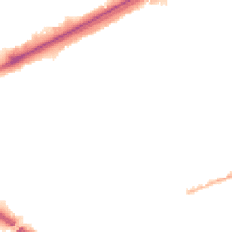 Night-time road noise heatmap for RM3 0LE