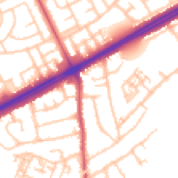 Daytime road noise heatmap for RM3 0RS