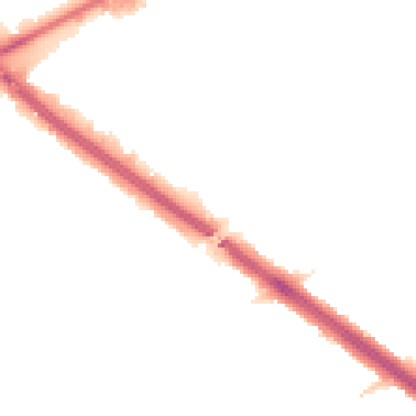 Night-time road noise heatmap for RM3 0WP