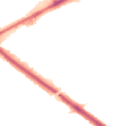 Night-time road noise heatmap for RM3 0WR