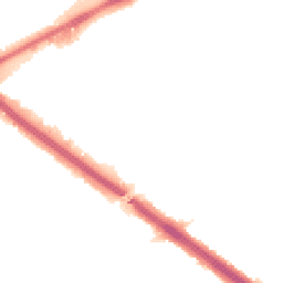 Night-time road noise heatmap for RM3 0WW