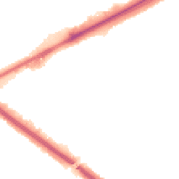 Night-time road noise heatmap for RM3 0WY