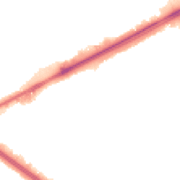 Night-time road noise heatmap for RM3 0XW