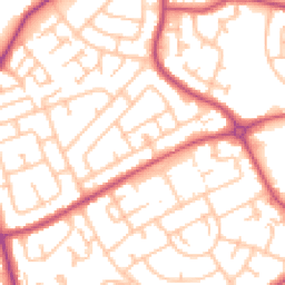 Daytime road noise heatmap for RM3 7FE