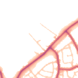 Daytime road noise heatmap for RM3 7LN