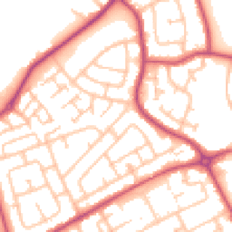 Daytime road noise heatmap for RM3 7SS