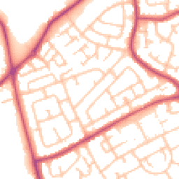 Daytime road noise heatmap for RM3 7TH