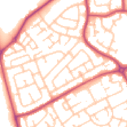 Daytime road noise heatmap for RM3 7UL