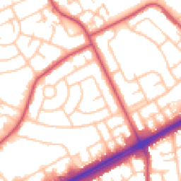 Daytime road noise heatmap for RM3 8FP