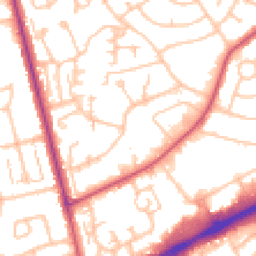 Daytime road noise heatmap for RM3 8FW