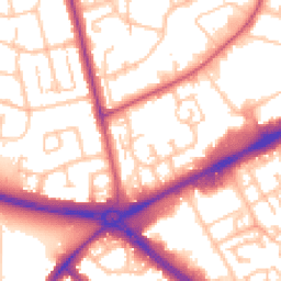 Daytime road noise heatmap for RM3 8HZ