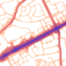 Daytime road noise heatmap for RM3 8PW