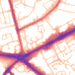 Daytime road noise heatmap for RM3 8SF