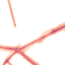 Night-time road noise heatmap for RM3 8SF