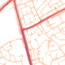 Daytime road noise heatmap for RM3 8YR