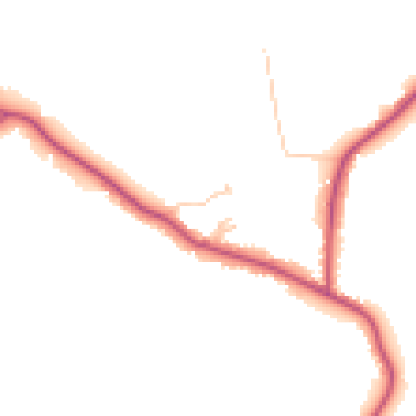 Daytime road noise heatmap for RM4 1AF