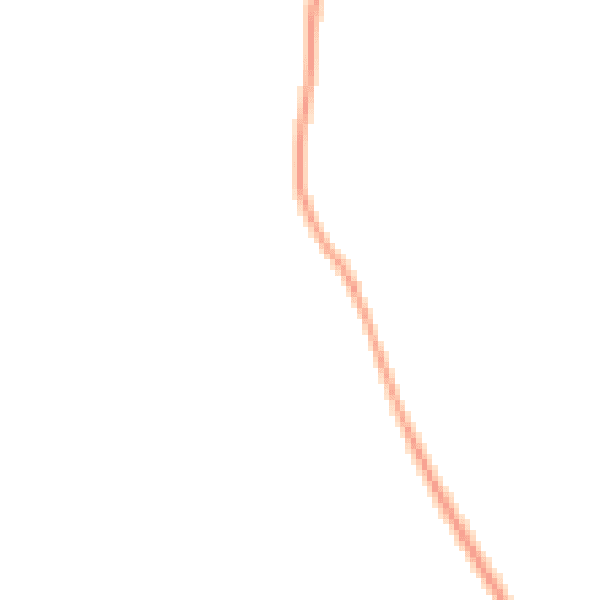 Night-time road noise heatmap for RM4 1DW