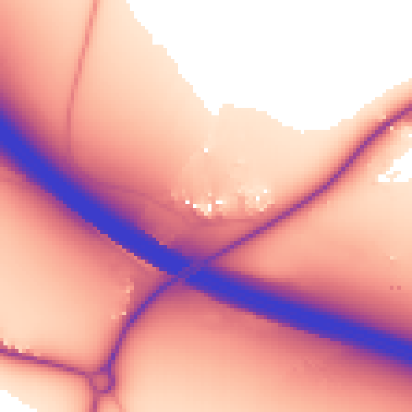 Daytime road noise heatmap for RM4 1EE
