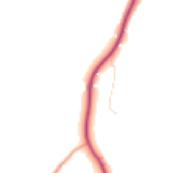 Daytime road noise heatmap for RM4 1ER