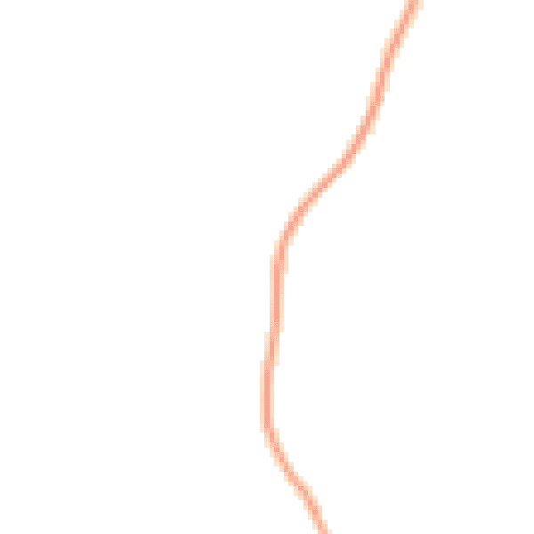 Night-time road noise heatmap for RM4 1ER