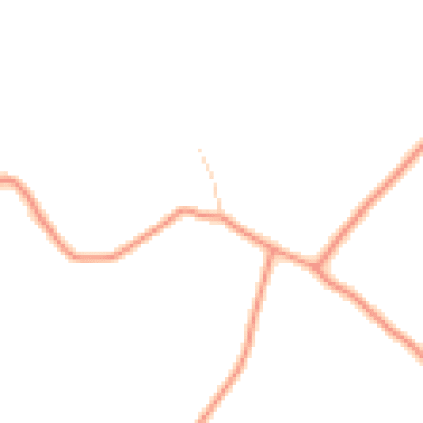 Daytime road noise heatmap for RM4 1EX