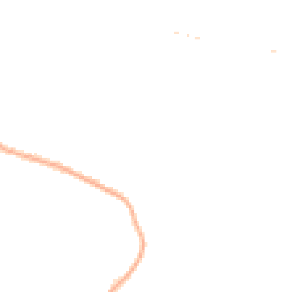 Night-time road noise heatmap for RM4 1FH