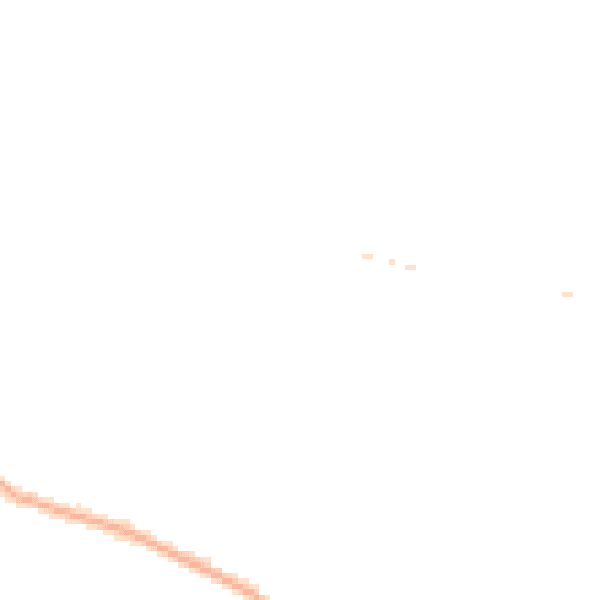Night-time road noise heatmap for RM4 1JS