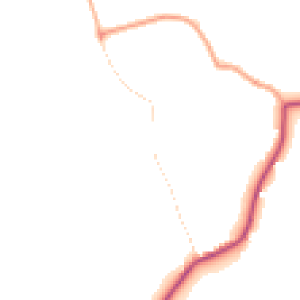 Daytime road noise heatmap for RM4 1NL