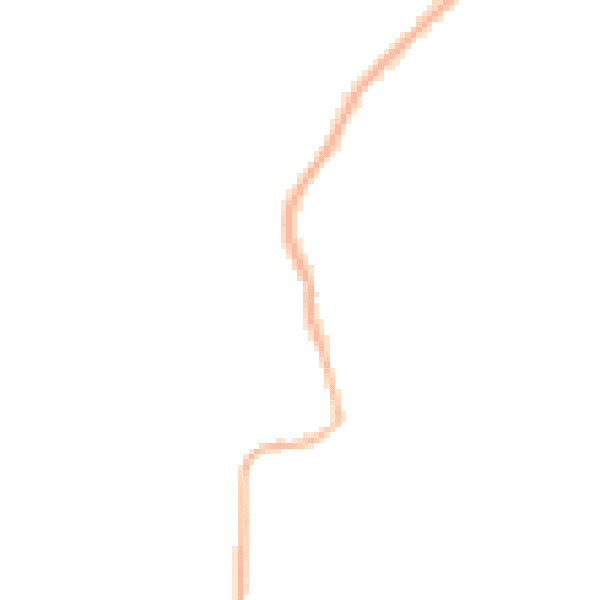 Night-time road noise heatmap for RM4 1PP