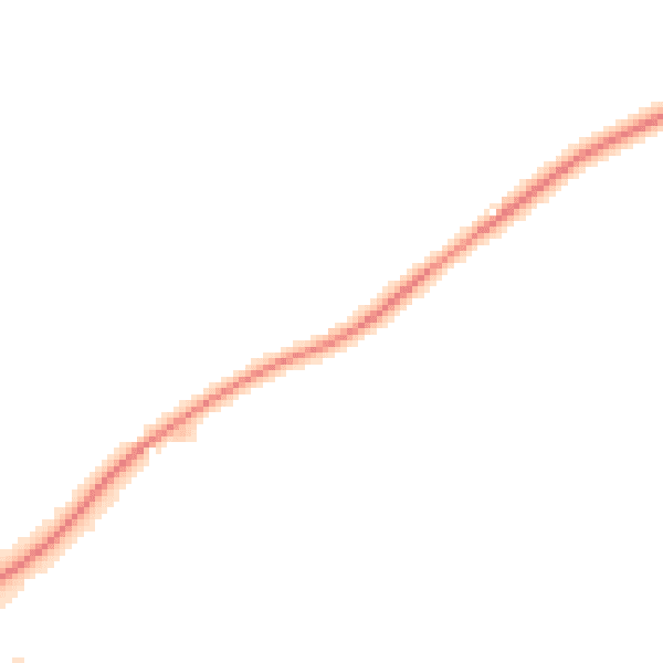 Night-time road noise heatmap for RM4 1SP