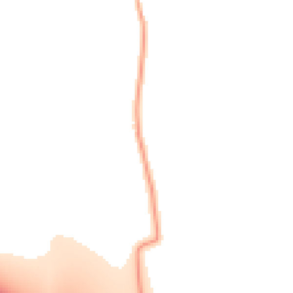 Daytime road noise heatmap for RM4 1TA