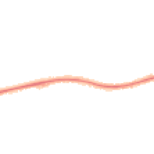 Night-time road noise heatmap for RM7 9PR