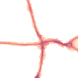 Night-time road noise heatmap for RM8 1AD