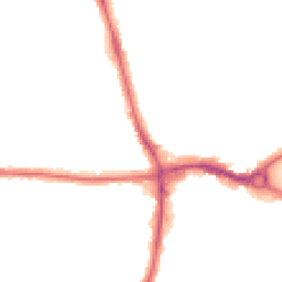 Night-time road noise heatmap for RM8 1AH