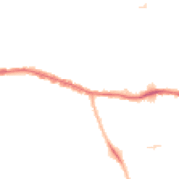Night-time road noise heatmap for RM8 1BL