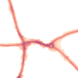 Night-time road noise heatmap for RM8 1DS