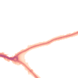 Night-time road noise heatmap for RM8 1EG