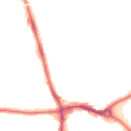 Night-time road noise heatmap for RM8 1LT