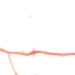 Night-time road noise heatmap for RM8 1TT